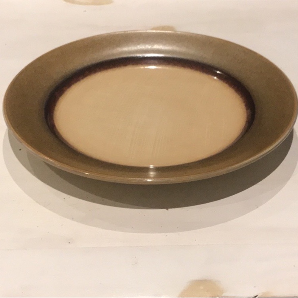 Sears Large Rimmed Bowl & Matching Plate Rustic Farmhouse Kitchen - Picture 3 of 16
